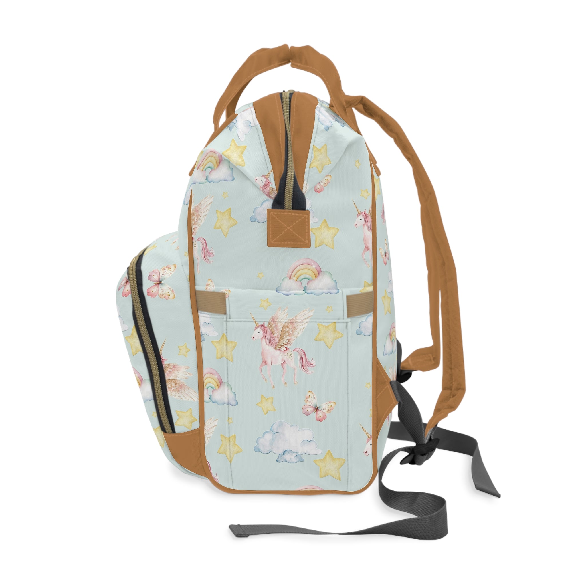 Unicorn Cloud Diaper Backpack — Cute Baby Changing Bag for New Moms