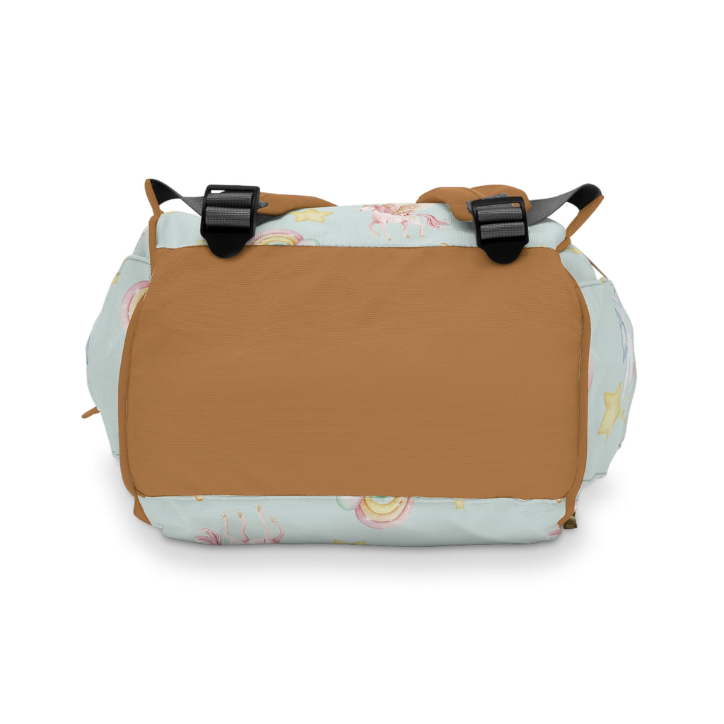 Unicorn Cloud Diaper Backpack — Cute Baby Changing Bag for New Moms