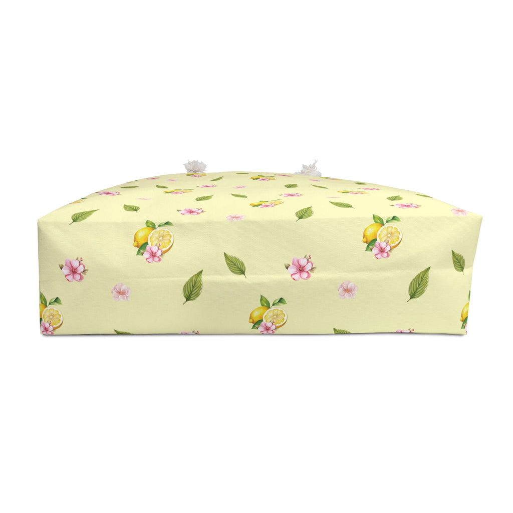 Lemon pink Blossom Bag