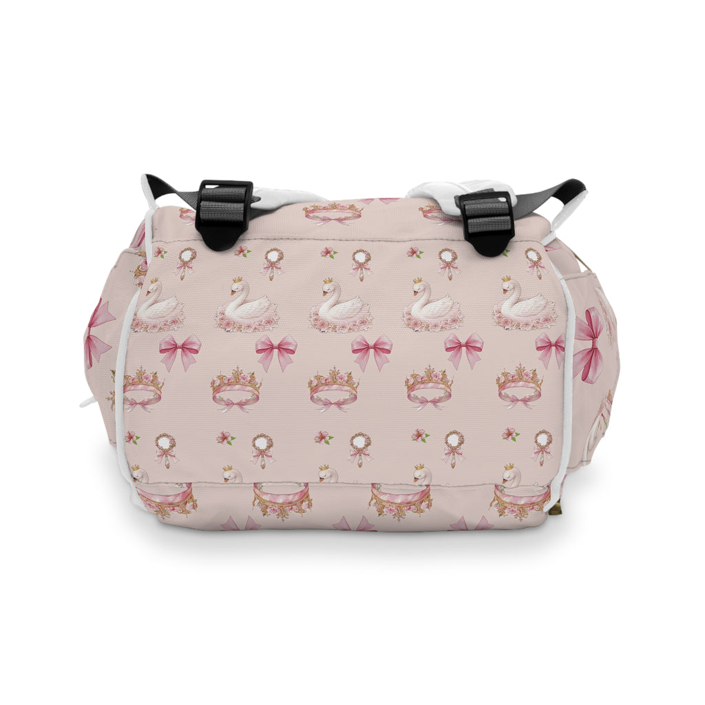 Princess Swan Diaper Backpack
