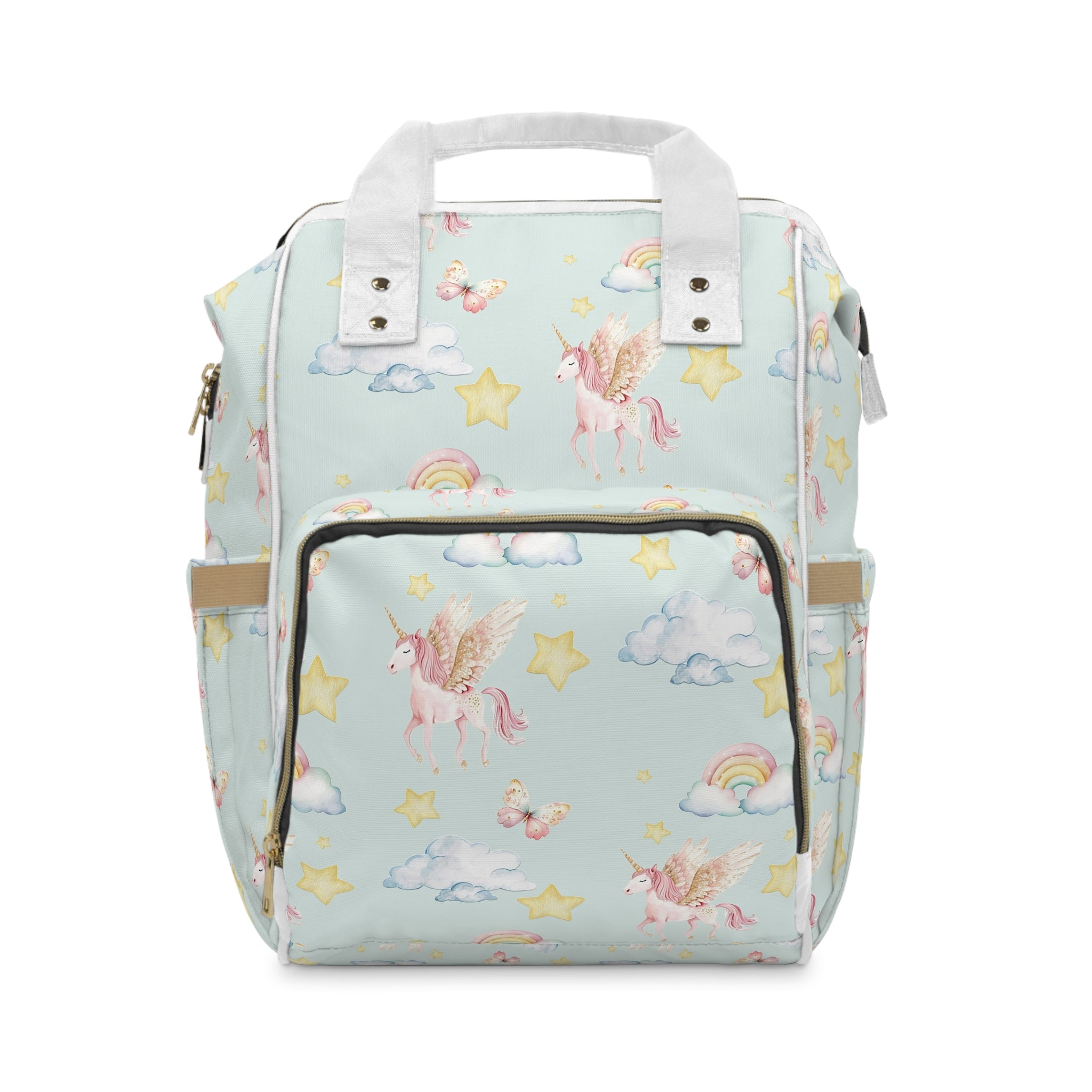 Unicorn Cloud Diaper Backpack — Cute Baby Changing Bag for New Moms