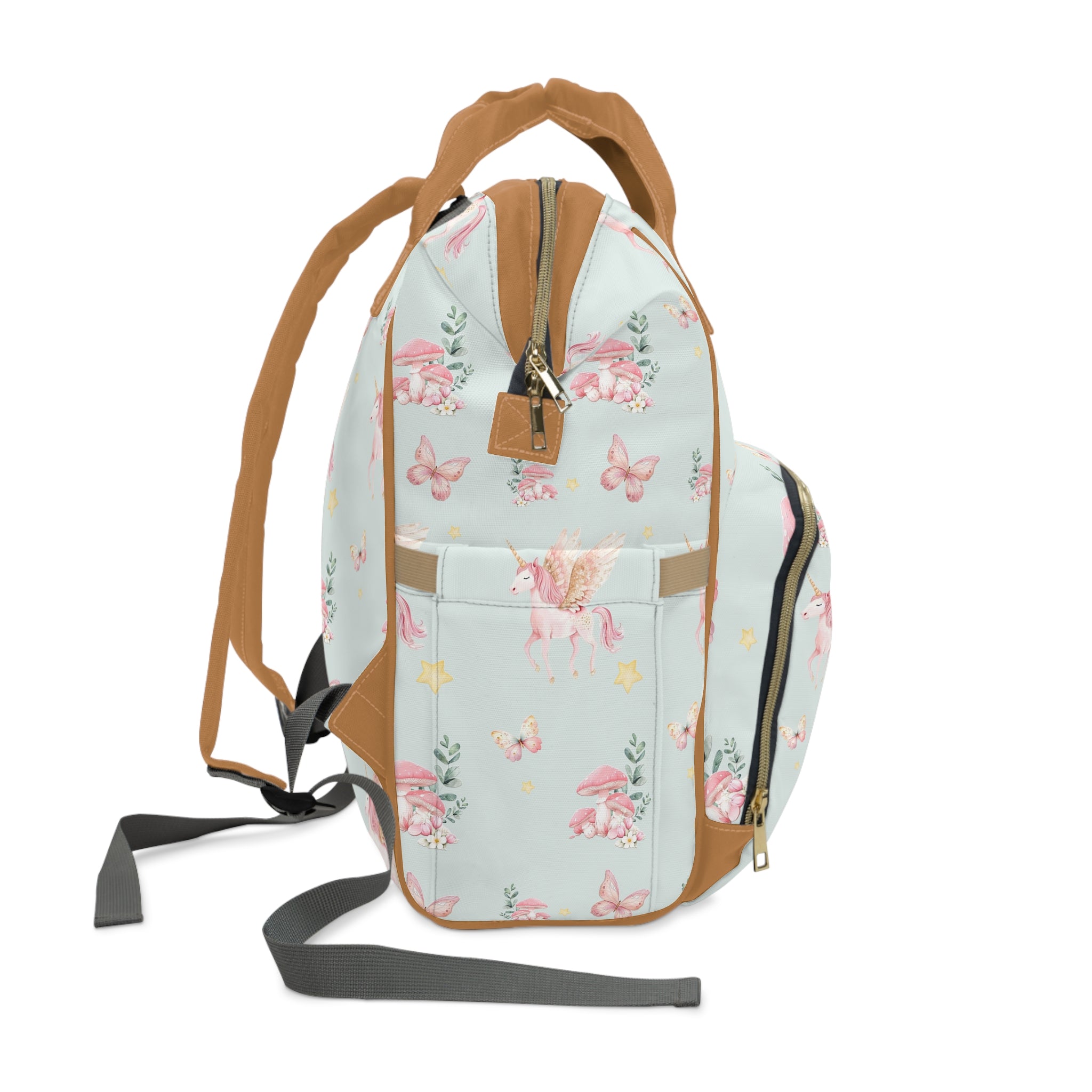 Unicorn Pegasus Diaper Backpack — Multifunctional Baby Changing Bag