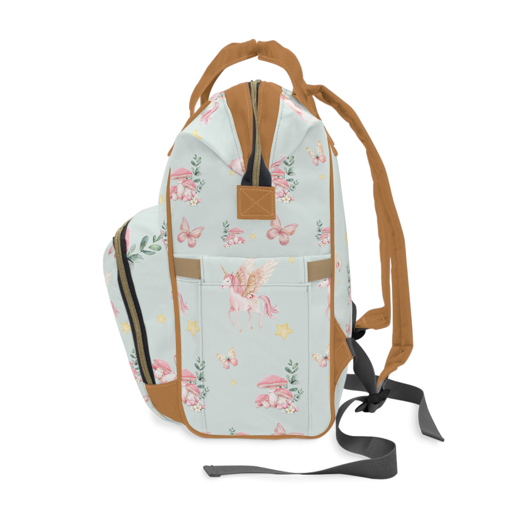 Unicorn Pegasus Diaper Backpack — Multifunctional Baby Changing Bag