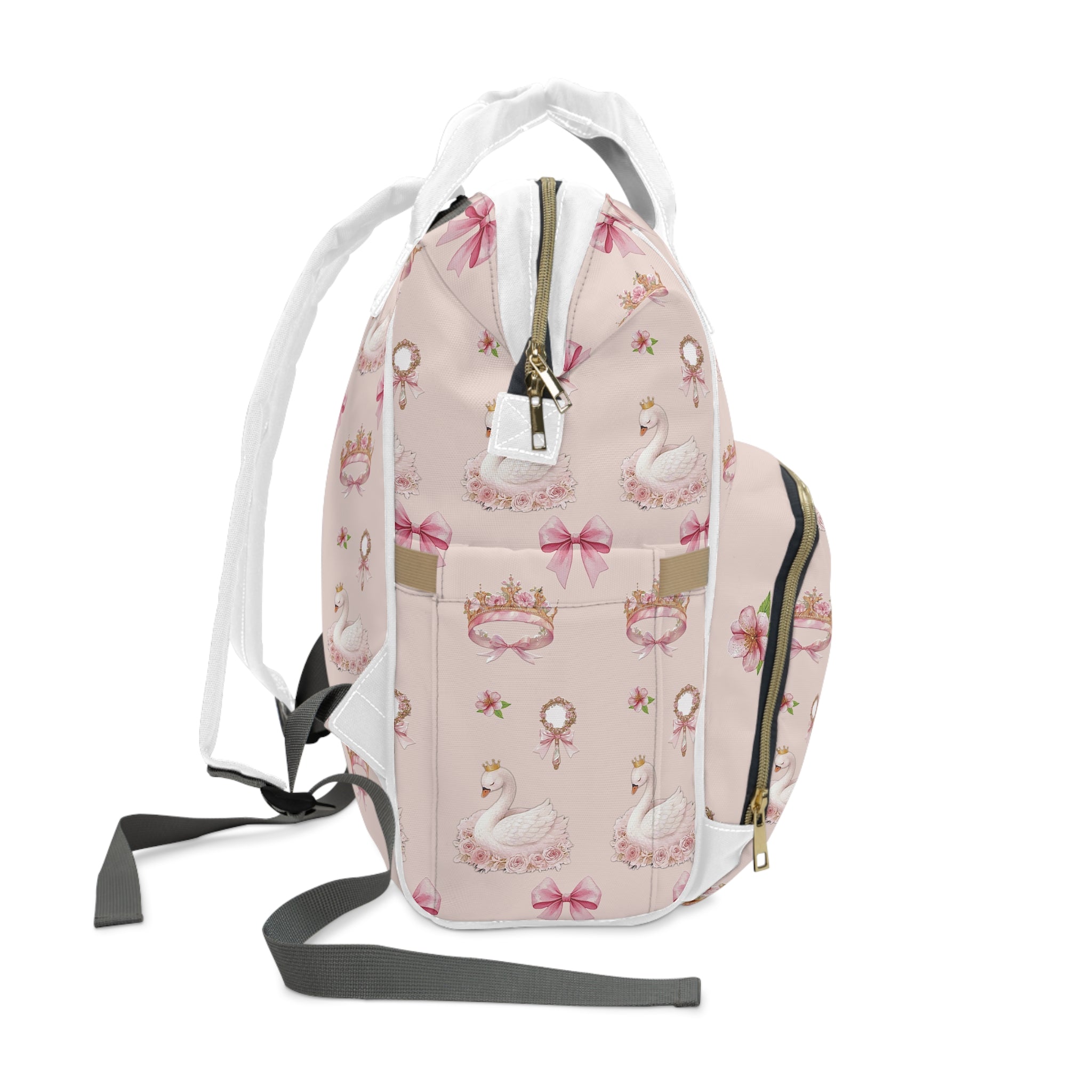 Princess Swan Diaper Backpack