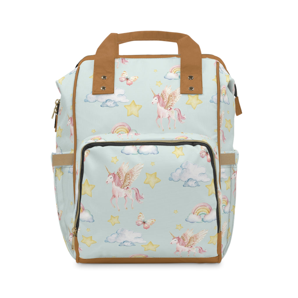 Unicorn Cloud Diaper Backpack — Cute Baby Changing Bag for New Moms