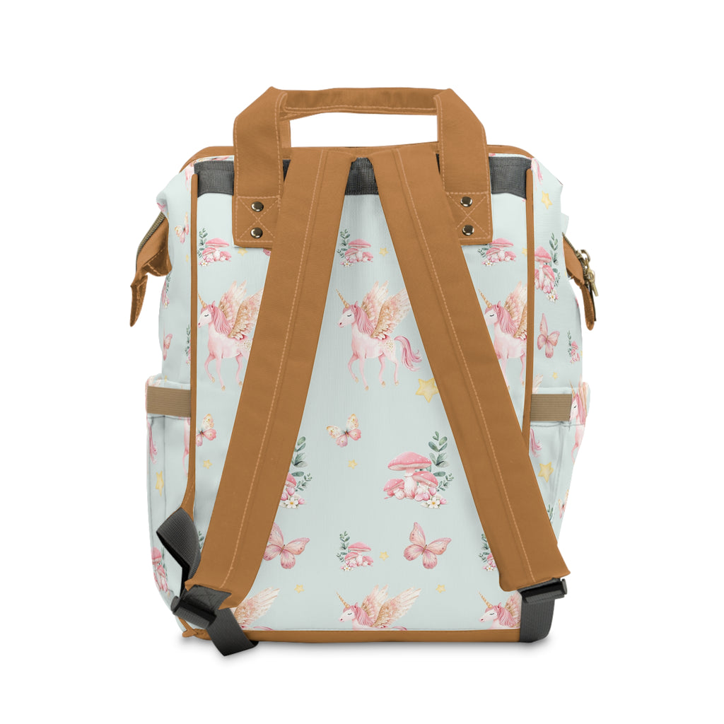 Unicorn Pegasus Diaper Backpack — Multifunctional Baby Changing Bag