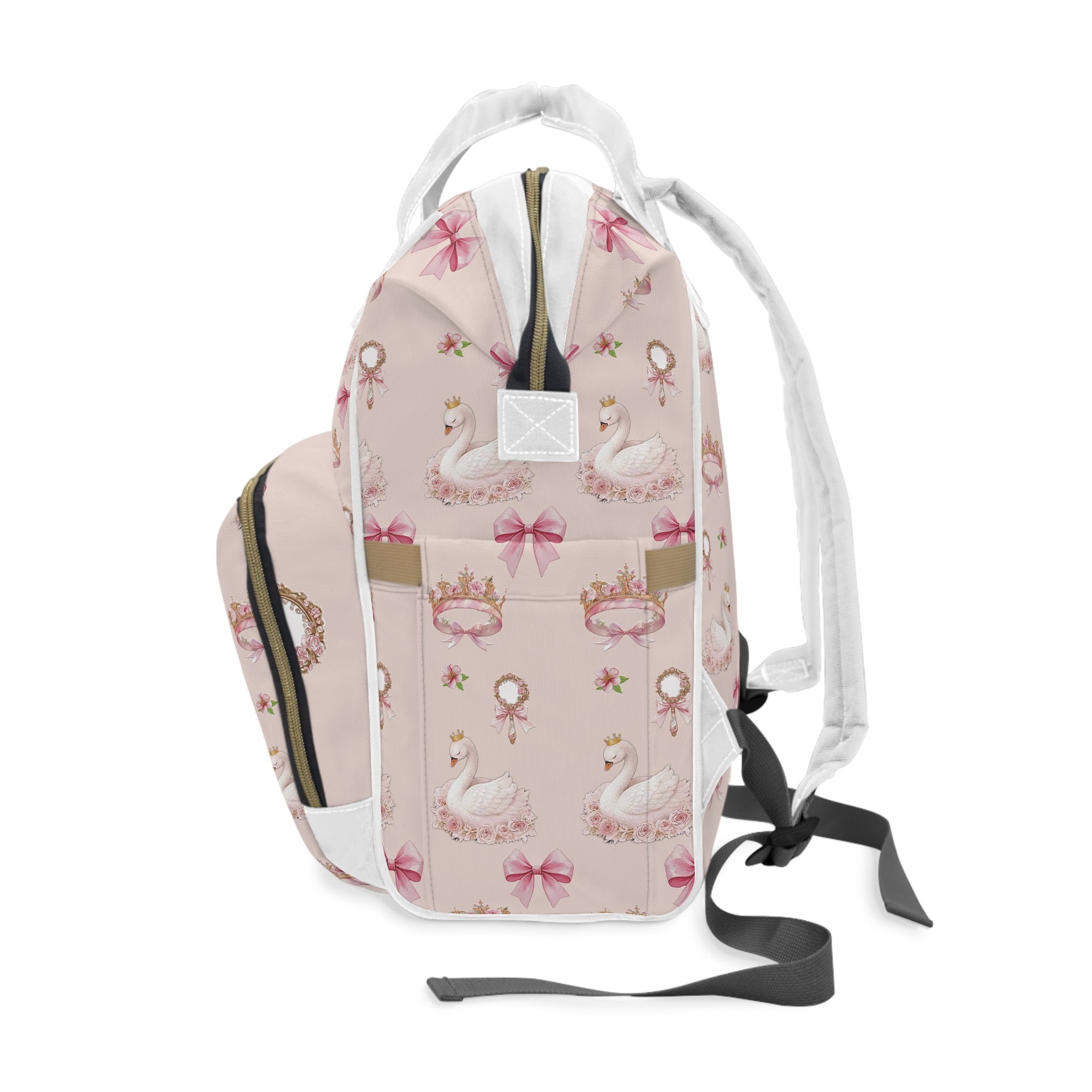 Princess Swan Diaper Backpack