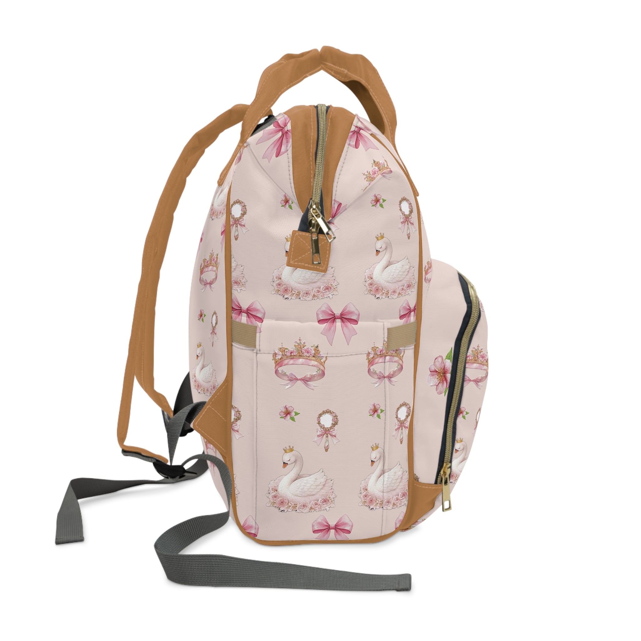 Princess Swan Diaper Backpack